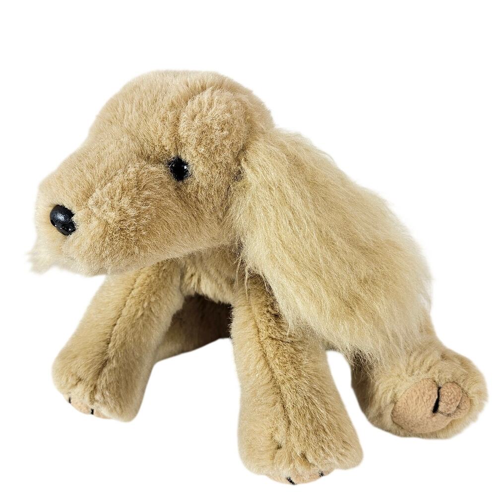 TY Beanie Cocker Spaniel Dog Stuffed Animal Tan Floppy Ears Soft Toy Puppy 9"